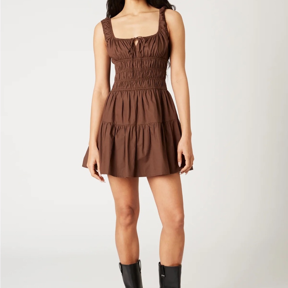 NWOT Nia Salt Dress Espresso